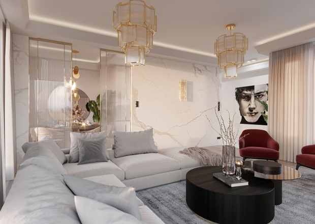Klasyka w warszawskim apartamencie, projekt: Aneta Dudek i Martyna Leśniewska z NABOO STUDIO