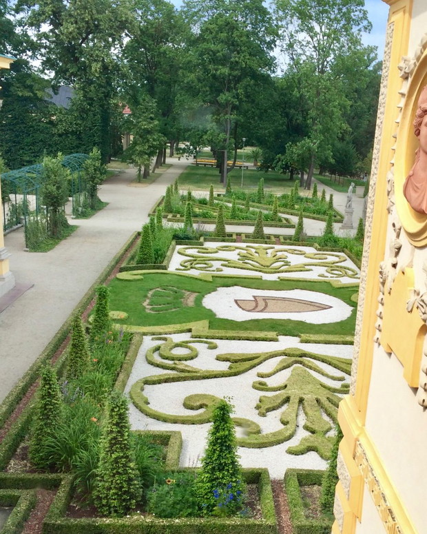 Ogród w Wilanowie