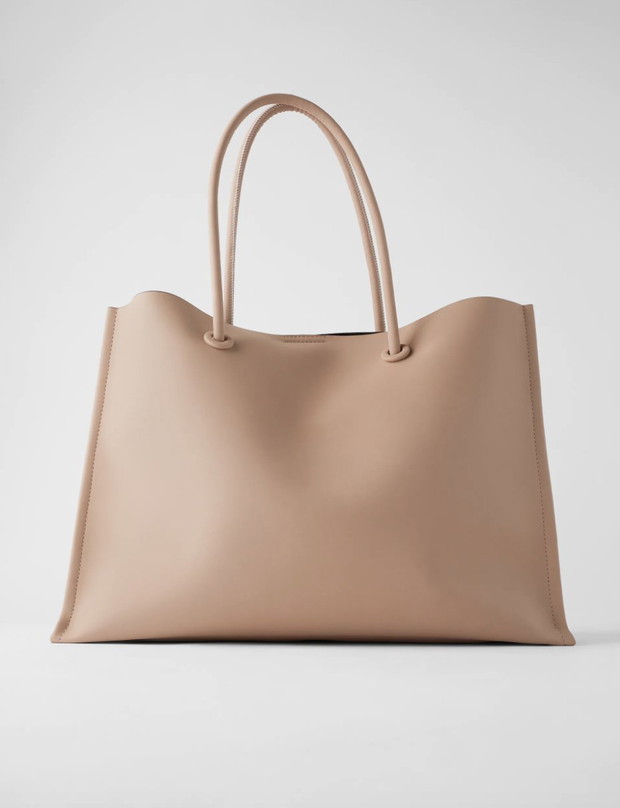 Wyprzedaż Zara 2020: MINIMALISTYCZNA TORBA TYPU SHOPPER 99,90 PLN, teraz 69,90 PLN