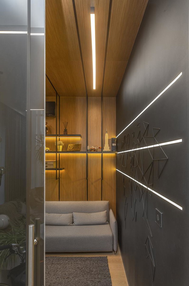 Mieszkanie w skandynawskim stylu, projekt: TK Architekci