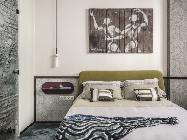 Paryskie mieszkanie, projekt: IMA Interiors (Izabella Lubiniecka, Arnaud Mathieu) & Furora Studio (Diana Żurek, Bartosz Girek)