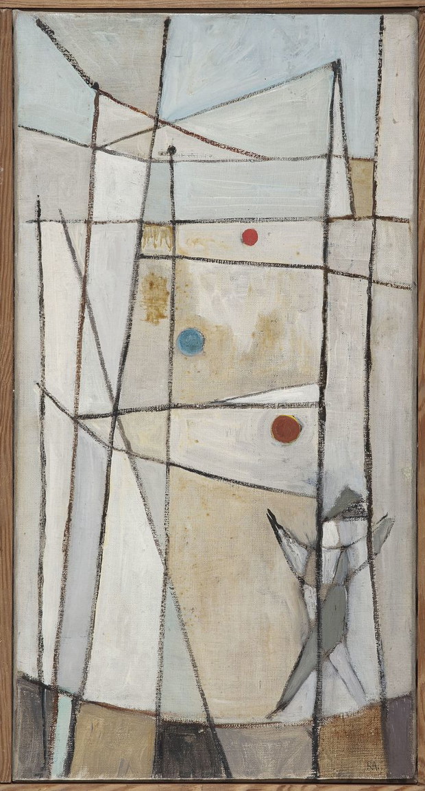 Roman Artymowski (1919–1993) W cyrku, ok. 1957 olej, płótno Muzeum Narodowe w Warszawie fot. Muzeum Narodowe w Warszawie