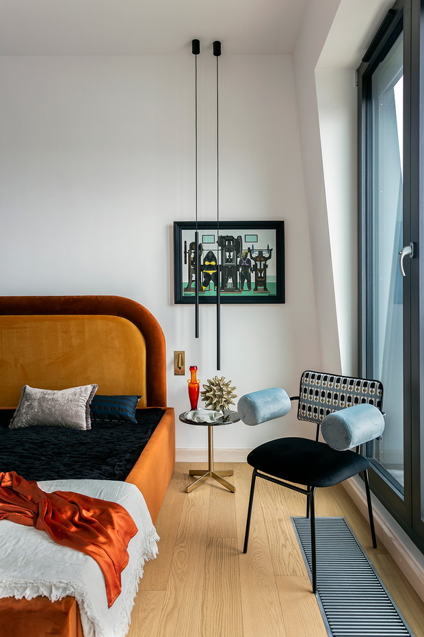 Artystyczny szyk we wrocławskim apartamencie, projekt: Aldona Banasiuk-Suchorzewska, architektka wnętrz, stylizacja: Anna Salak