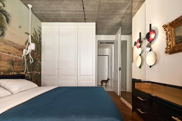 Mieszkanie dla dwojga, projekt: BLACKHAUS