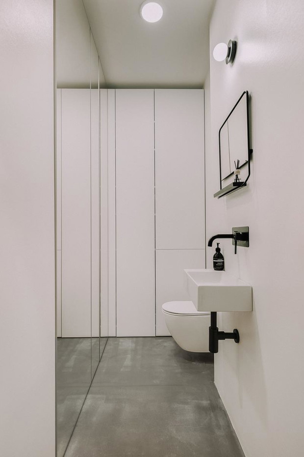 Mieszkanie z sypialnią na antresoli, Design: Architekt Magdalena Daszkiewicz, pracownia PRZESTRZENIE