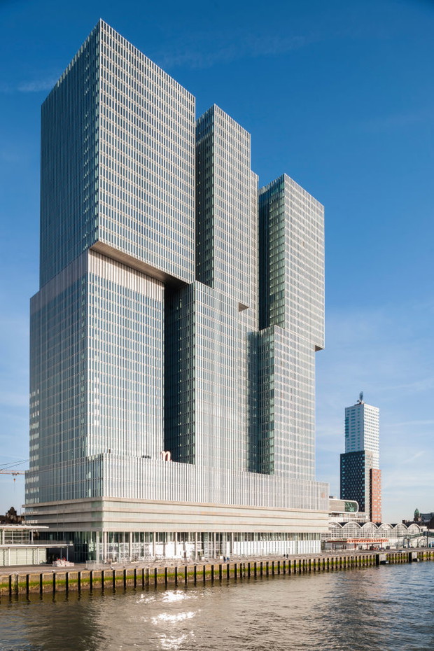 De Rotterdam Vertical City, Rotterdam, Netherlands. Architect: OMA Rem Koolhaas