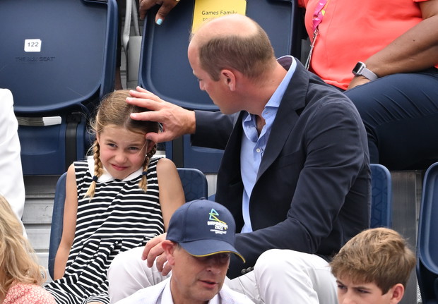 Księżniczka Charlotte, Kate Middleton i książe William