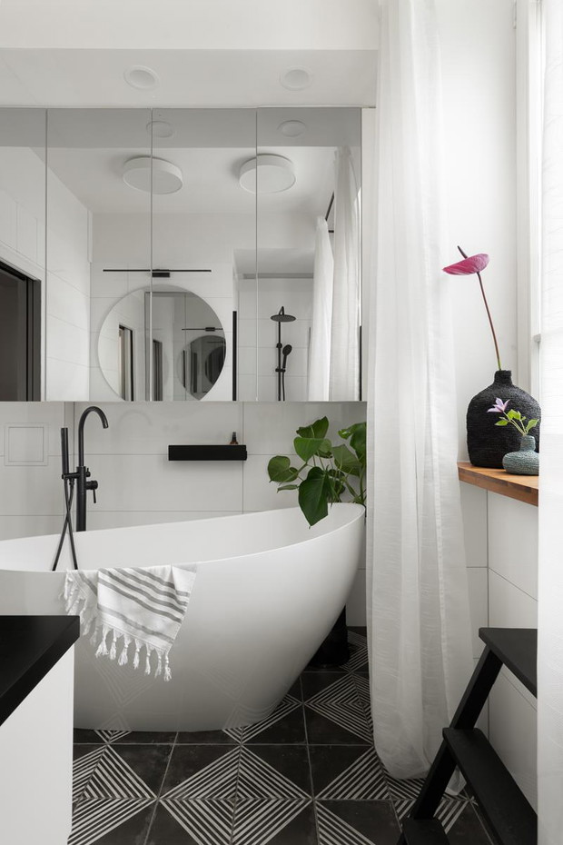 Mieszkanie w kamienicy, projekt: Architekt Magdalena Daszkiewicz, pracownia PRZESTRZENIE, stylizacja: Ola Dąbrówka/ Good Vibes Interiors