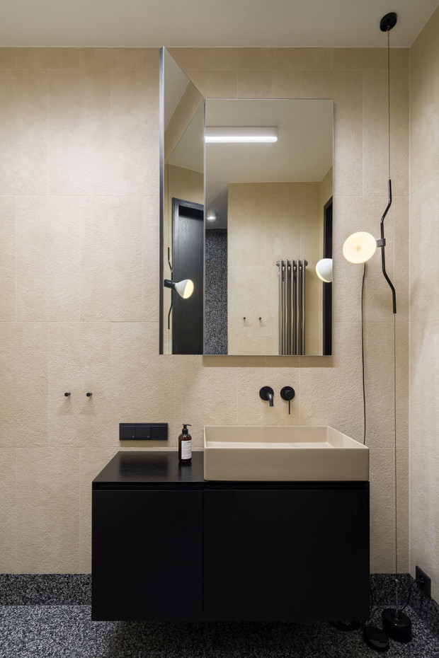 Mieszkanie z antresolą, projekt 3XEL Architekci