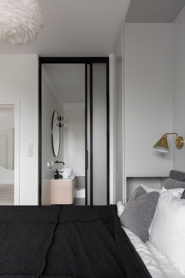 Wakacyjny apartament w Gdańsku, projekt: Roksana Dobrzyńska, Nor studio
