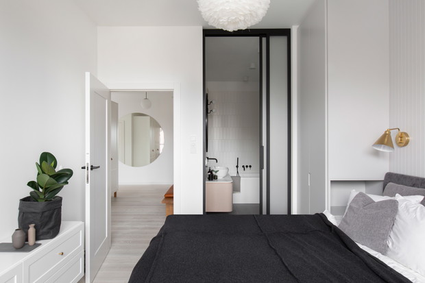 Wakacyjny apartament w Gdańsku, projekt: Roksana Dobrzyńska, Nor studio