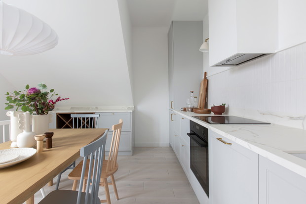 Wakacyjny apartament w Gdańsku, projekt: Roksana Dobrzyńska, Nor studio