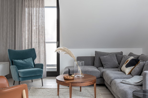 Wakacyjny apartament w Gdańsku, projekt: Roksana Dobrzyńska, Nor studio