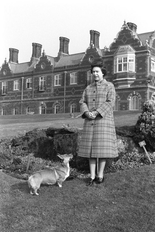Elżbieta II w Sandringham House