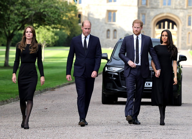 Księżna Catherine, Książę William, Książę Harry i Meghan Markle