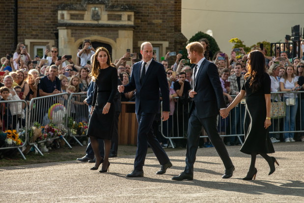 Księżna Catherine, Książę William, Książę Harry i Meghan Markle