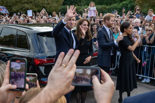 Księżna Catherine, Książę William, Książę Harry i Meghan Markle