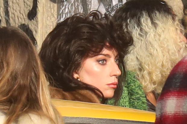 Lady Gaga i Adam Driver na planie ,,House of Gucci