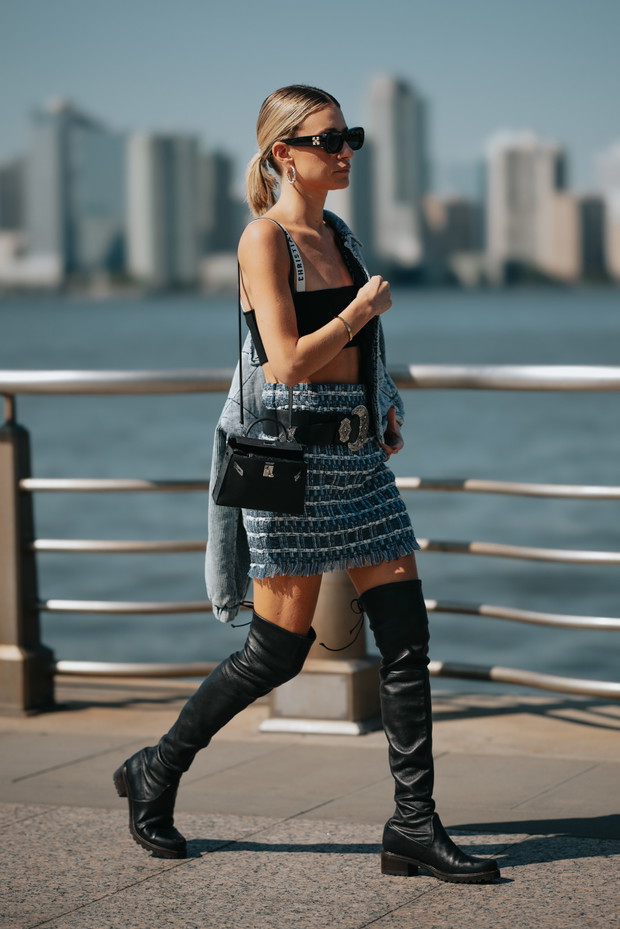 Najbardziej inspirujące stylizacje NYFW wiosna-lato 2023 street fashion