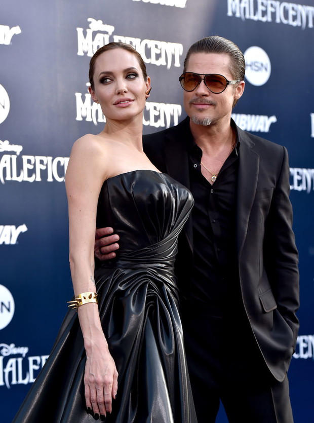 Angelina Jolie i Brad Pitt (2014)
