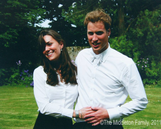 Kate Middleton i książę William, 2005 rok.