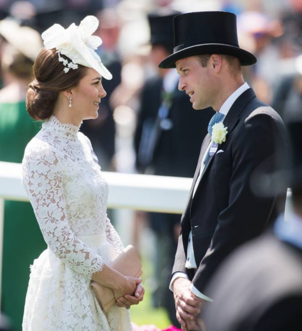 Kate Middleton i książę William, 2017 rok.