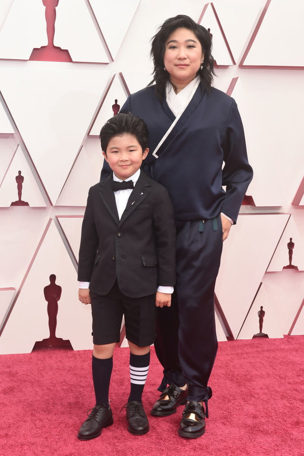 OScary 2021: Alan Kim w stylizacji Thom Browne i Christina Oh