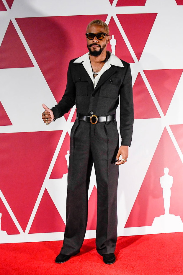 Oscary 2021: Lakeith Stanfield w stylizacji Saint Laurent