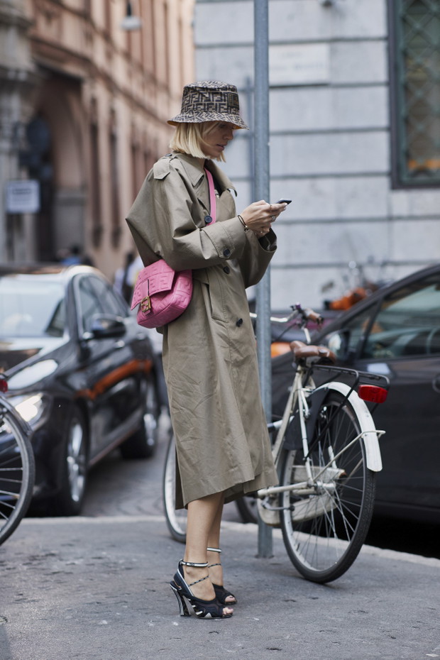 Torebka Bagietka street fashion