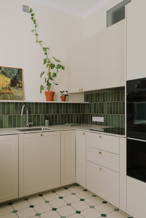 75m2 w kamienicy, projekt: Schudy Studio