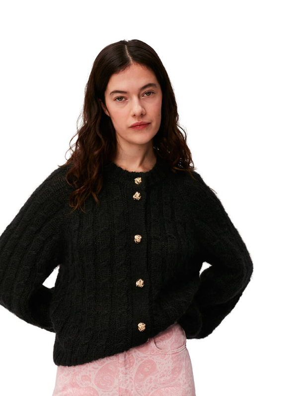Czarny sweter Ganni/Kyosk, 1590 zl