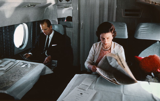 Książę Filip i królowa Elżbieta, 1969 rok.