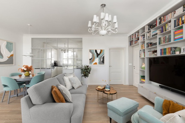 Metamorfoza mieszkania na Żoliborzu, realizacja: GOOD VIBES Interiors