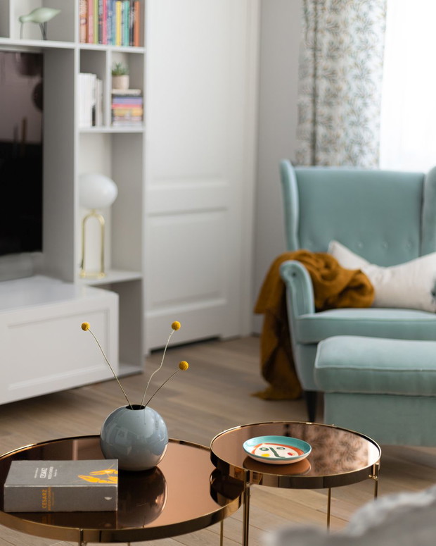 Metamorfoza mieszkania na Żoliborzu, realizacja: GOOD VIBES Interiors