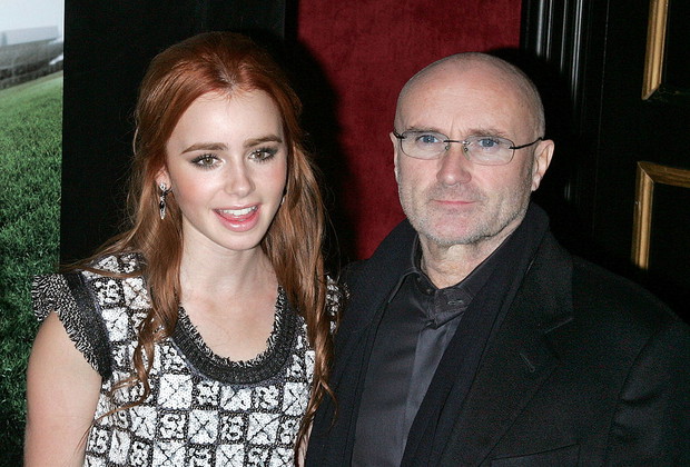 Phil Collins i Lily Collins, 2009 rok