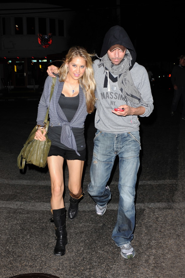 Anna Kurnikowa i Enrique Iglesias