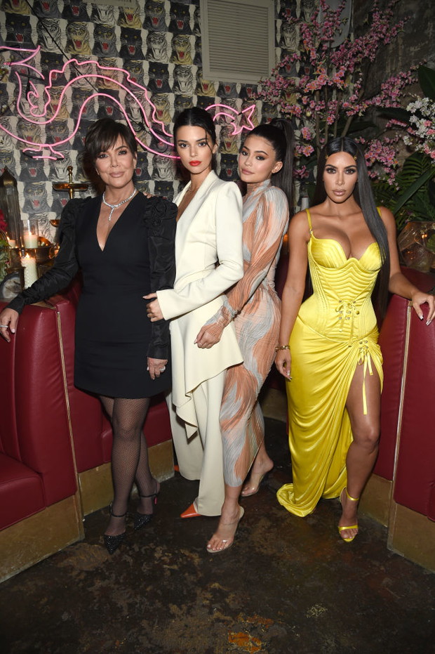 Kylie Jenner z rodziną