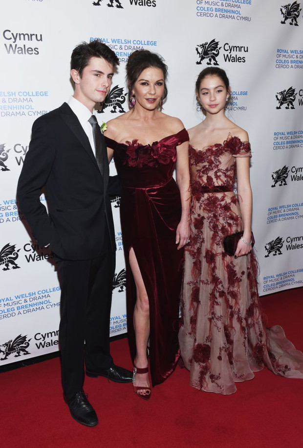 Catherine Zeta Jones i Carys Zeta Douglas, 2019 rok