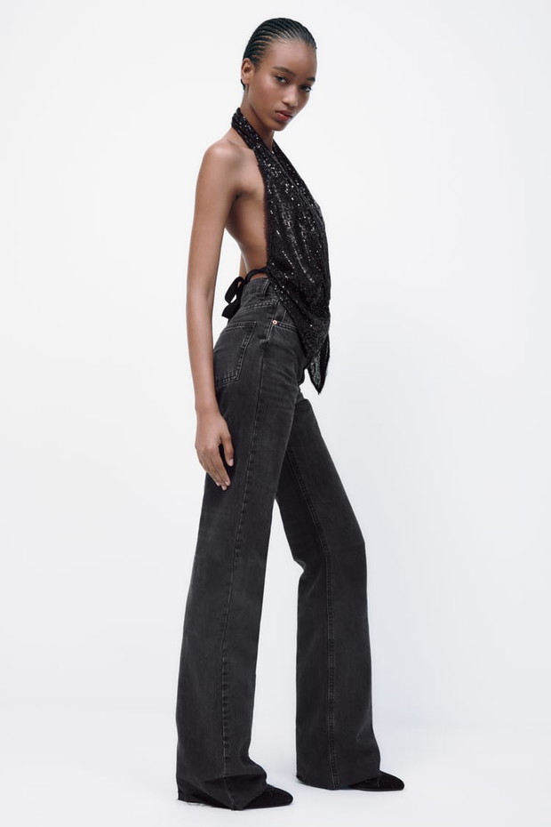 Cekinowy top Zara 2022