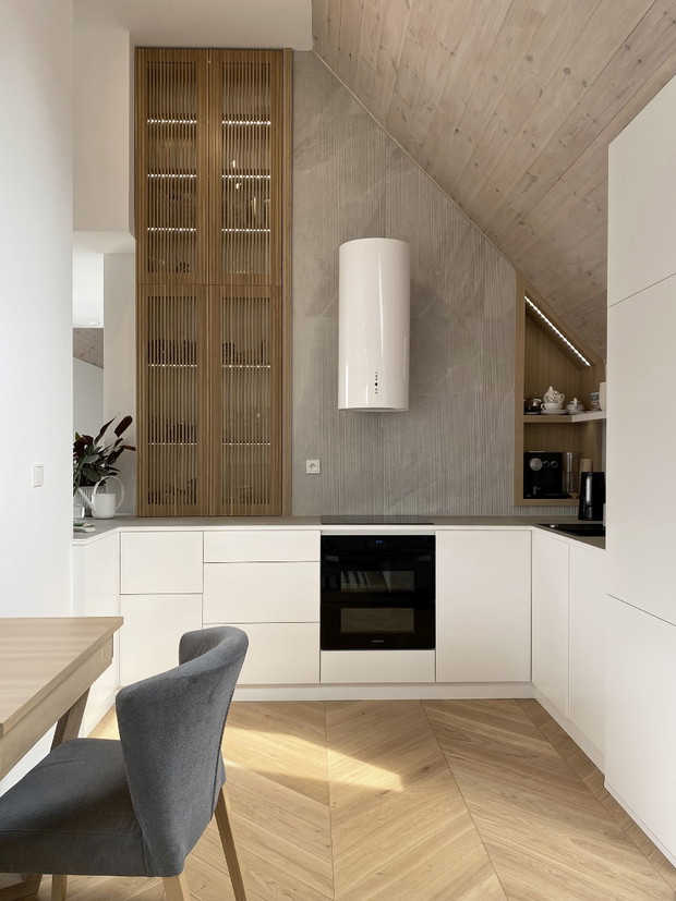 Mieszkanie na poddaszu, projekt: Projektive Architekci