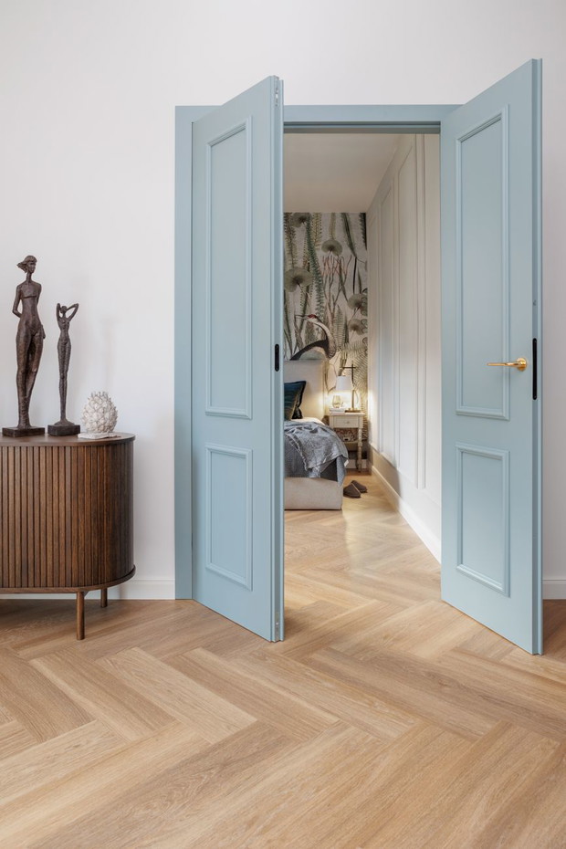 Mieszkanie w starym młynie we Wrocławiu, projekt: Ewa Grzywa, architekt wnętrz Decoroom