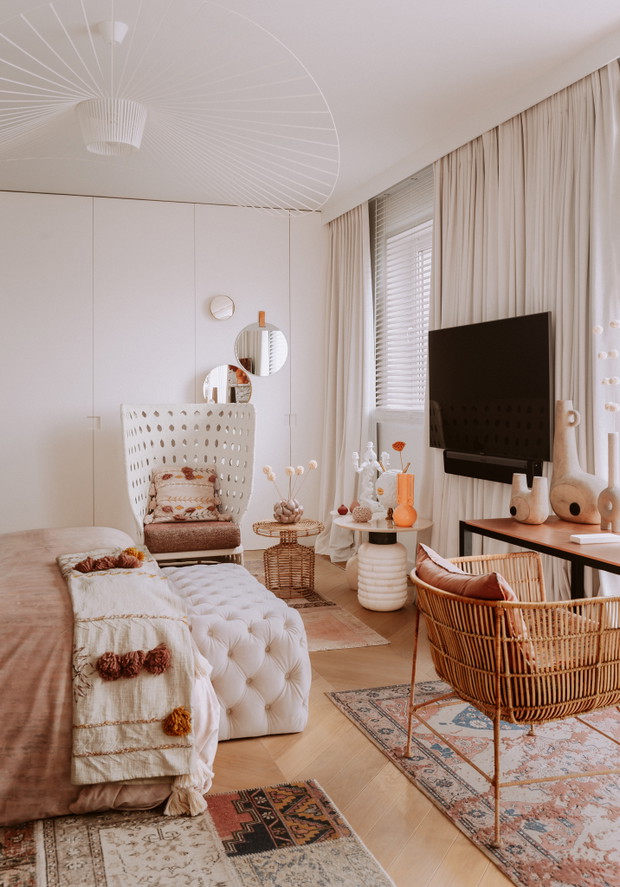 Apartament na Mokotowie, projekt: Bajer Sokół
