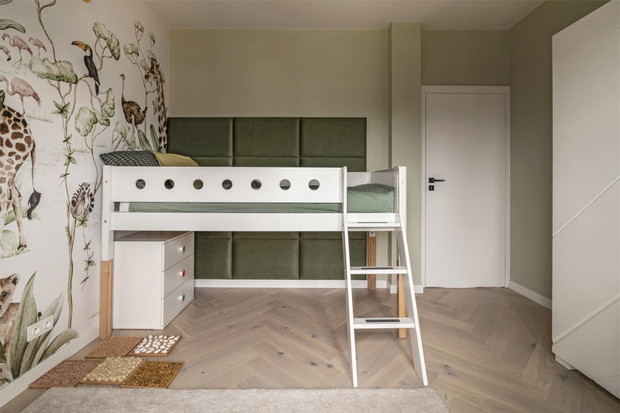 Łagodne pastele w domu prawniczki, projekt wnętrza: Małgorzata Kasperek, architekt wnętrz Decoroom, Projekt kuchni: Katarzyna Fotek, architekt wnętrz Decoroom Kitchen