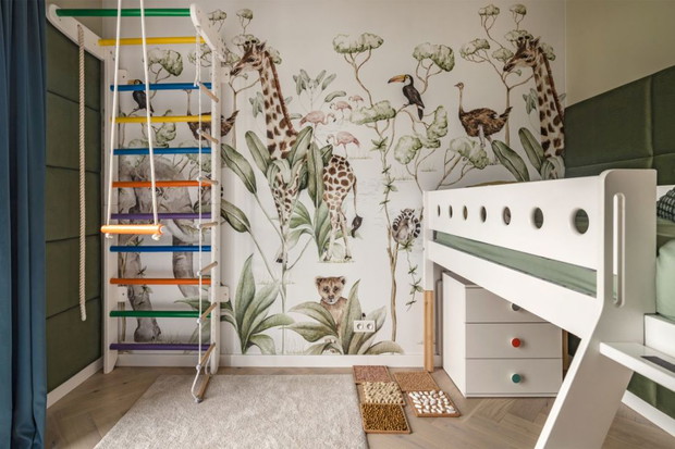 Łagodne pastele w domu prawniczki, projekt wnętrza: Małgorzata Kasperek, architekt wnętrz Decoroom, Projekt kuchni: Katarzyna Fotek, architekt wnętrz Decoroom Kitchen