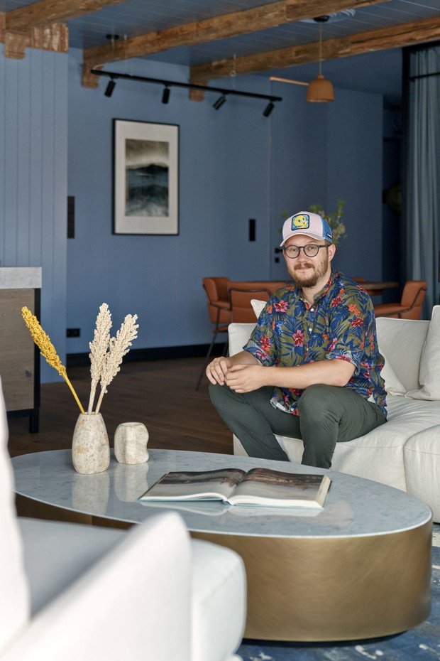Mieszkanie na gdańskiej Wyspie Spichrzów , projekt: Jan Sikora, Sikora Wnętrza Architektura