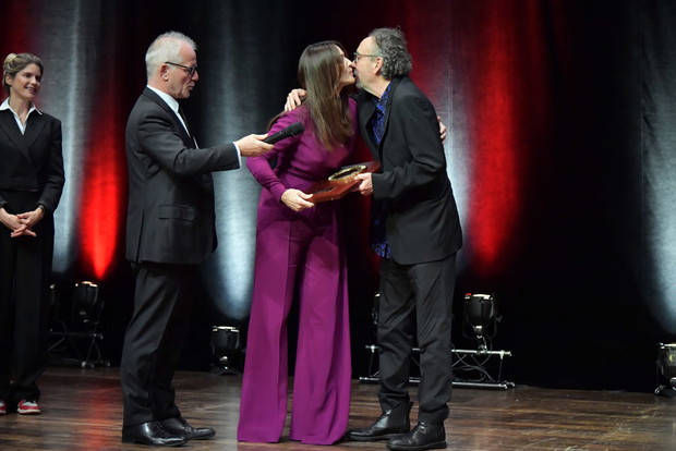 Monica Bellucci i Tim Burton
