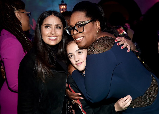 Salma Hayek, Oprah Winfrey, Valentina Paloma Pinault