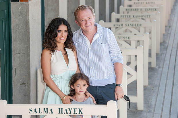 Salma Hayek, Valentina Paloma Pinault i Francois-Henri Pinault