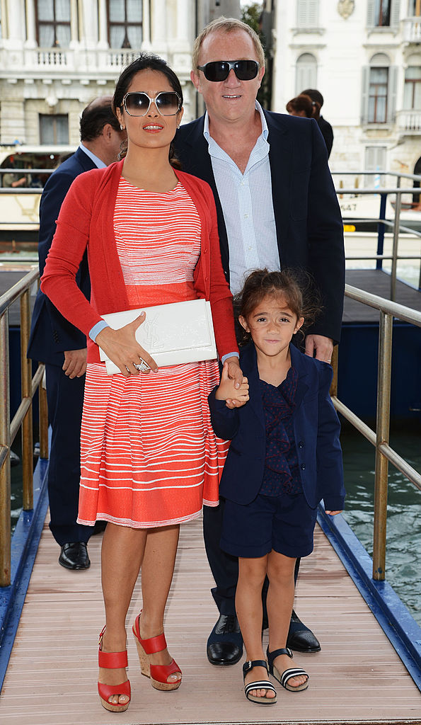 Valentina Paloma Pinault, Francois Henri Pinault i Salma Hayek