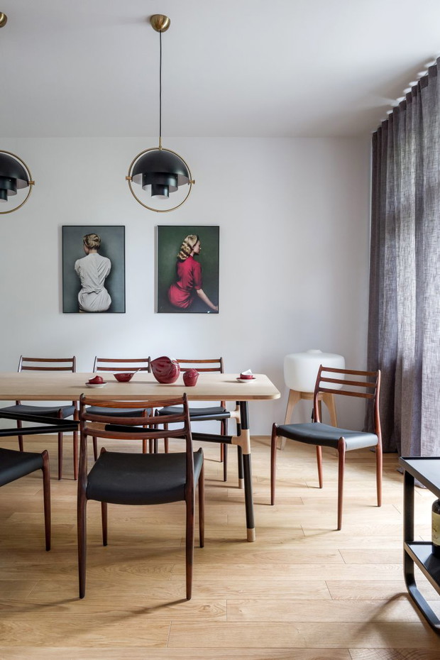 Aranżacja 90m2 od Loft Kolasiński